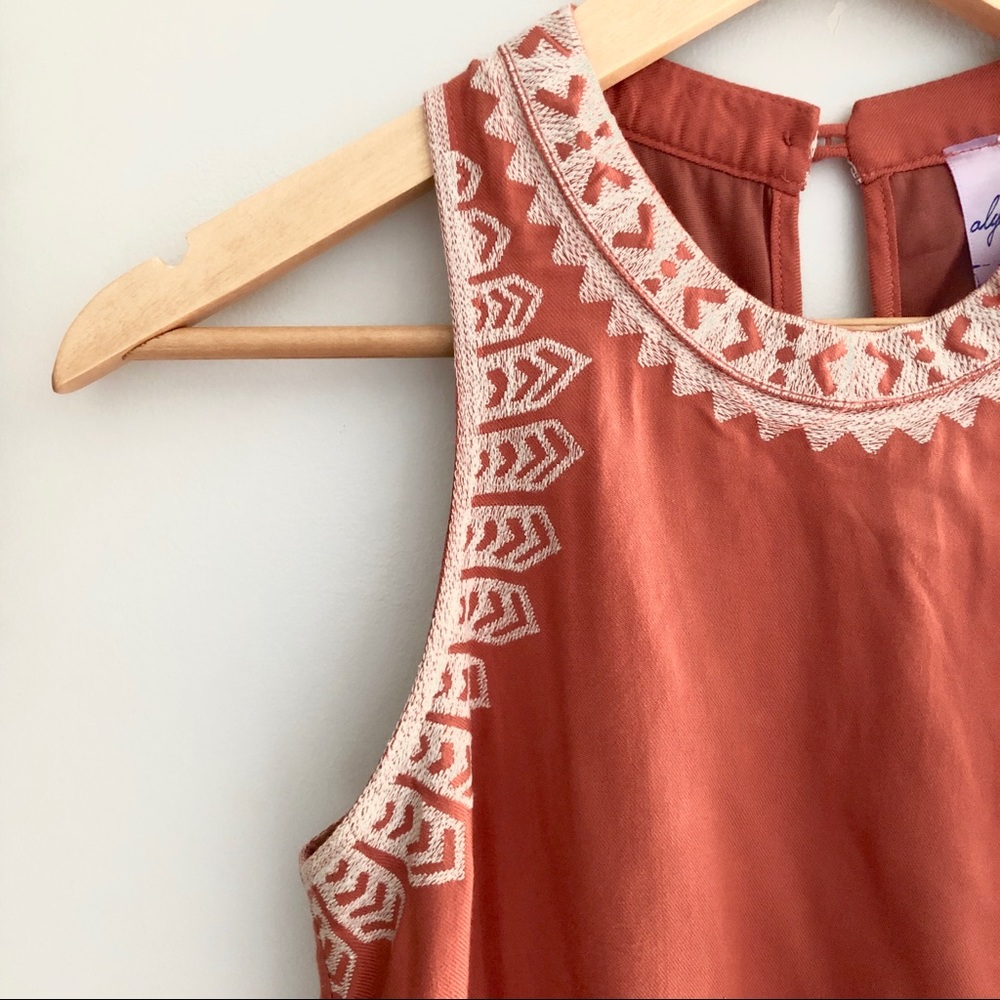 Embroidered dress